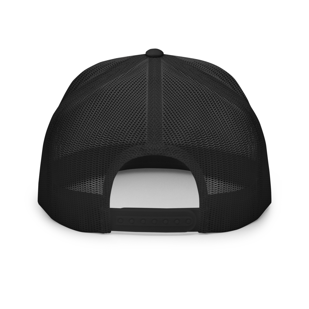 Blank Patch White/Black Trucker - Equip