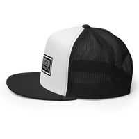 White Banner Trucker Cap