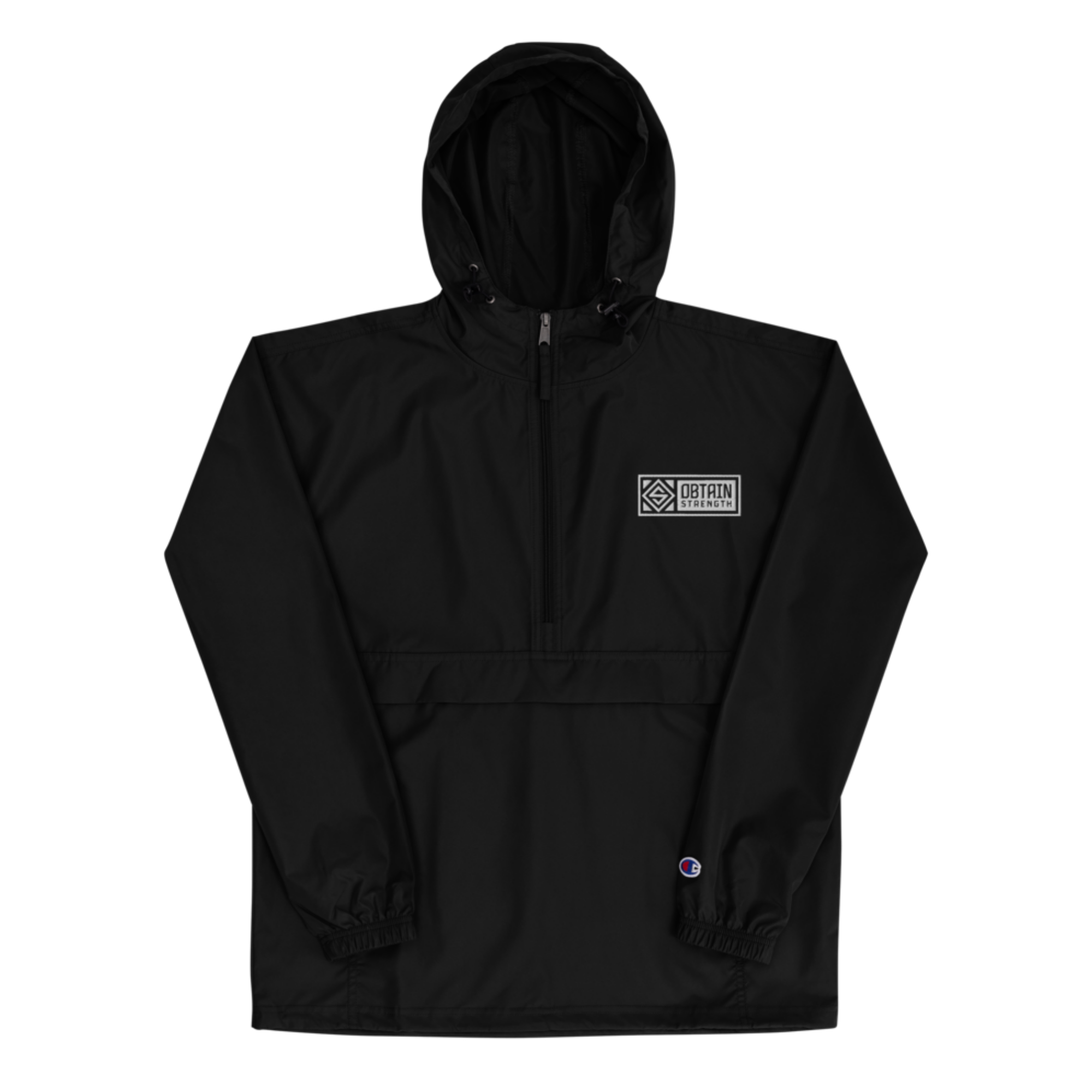 Black Banner Windbreaker – Obtain Strength