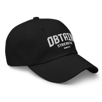 Black Bent Logo Dad Hat