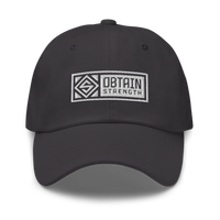 Dark Gray Banner Dad Hat