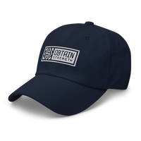 Navy Banner Dad Hat