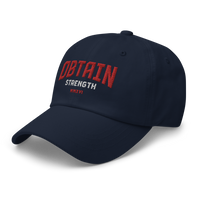 Navy Bent Logo Dad Hat