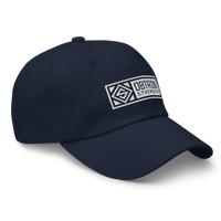 Navy Banner Dad Hat