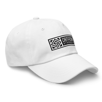 White Banner Dad Hat