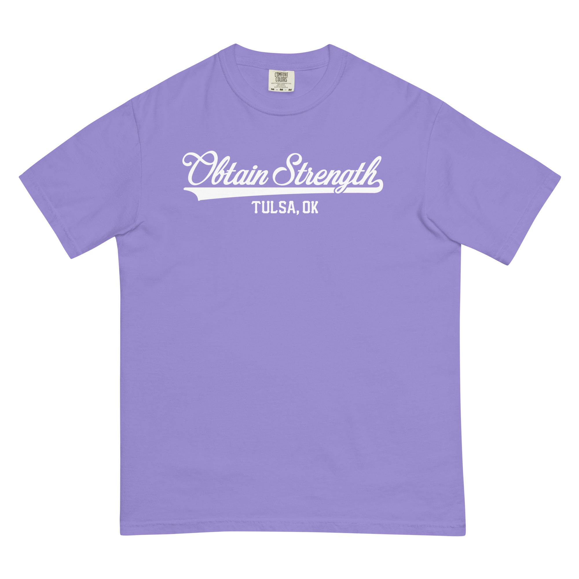 ★23SS★WOOALONG★Cursive lettering cotton over fit T-shirt CLOUT_COLLECTION_image0_Dirty-